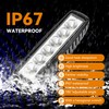 RVZONE Waterproof Led Boat Lights, 18W LED Spreader Lights 1200LM