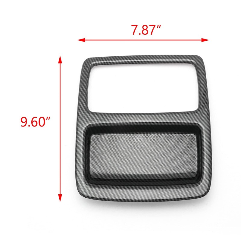 Xotic Tech Inner Rear Seat Water Cup Holder Panel Frame