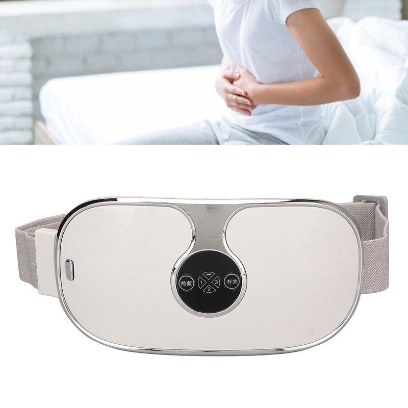 Portable Cordless Heating Belt for Cramps 3 Heat Levels Rechargeable