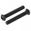 sourcing map M6x40mm Hex Socket Button Head Cap Bolts Screws