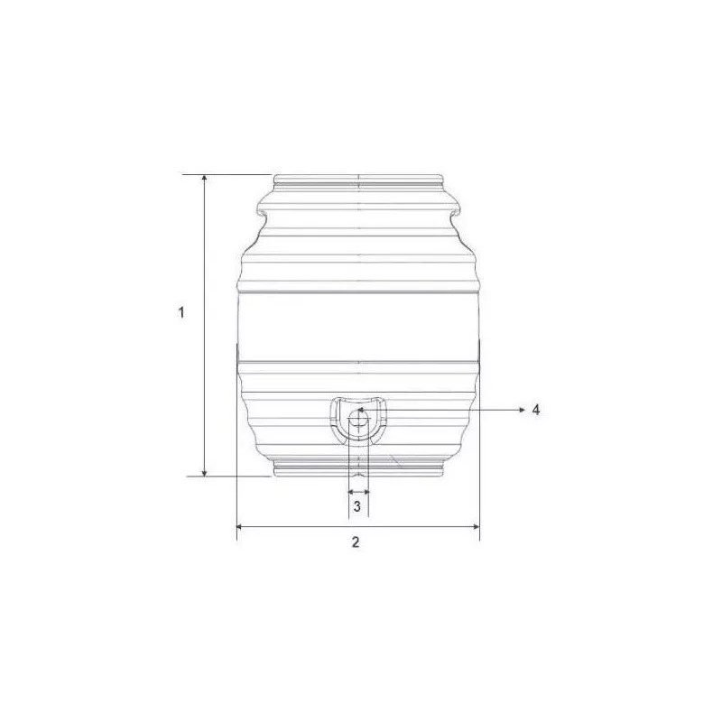 ARCO 1 Dispensador Agua Fresca Vitrolero Fiesta Despachador 19 Lt