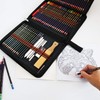 YJYHART Colouring Pencils Set, Watercolour Pencil Set, 74 Colouring Pencils