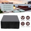 UV Resistant Heavy Duty Hot Tub Cover - Durable Square