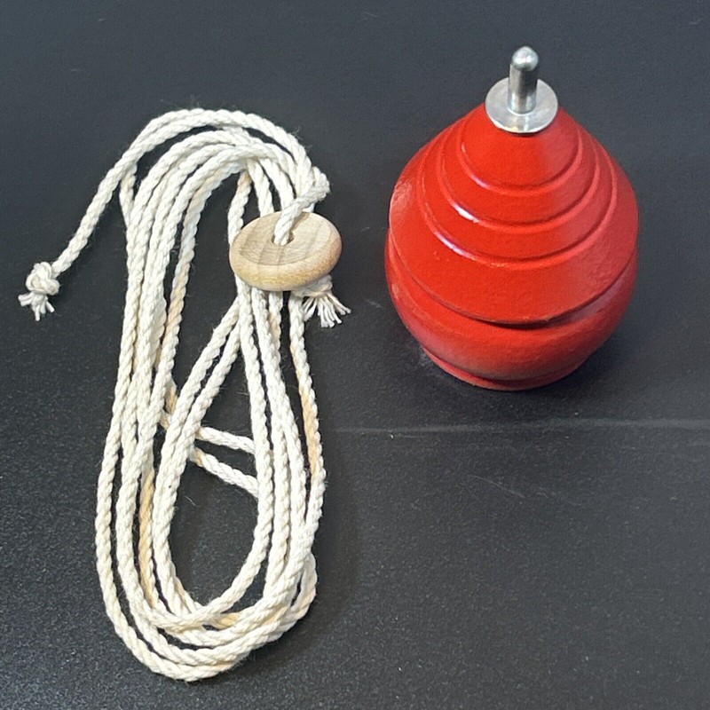 Trompo 1 Spinning Wooden Top With String Made In USA
