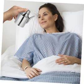 Gatuida 2pcs Portable Eye Cleaning Pot Medical Eye Wash Pot Stainless Steel Cleansing Kit