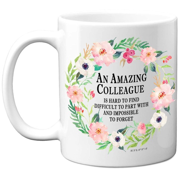 Retirement Gifts for Women, Leaving Gifts for Colleagues Women - 11oz Ceramic Dishwasher Safe Mugs - Retirement Gift Ideas for Men or Women, Sorry Your Leaving Gifts from Stuff4 - Made in The UK