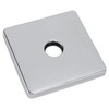 Square Shower Arm Cover Plate, Extra Large Stylish Uiniversal 3.5