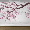 Ambesonne Japanese Place Mats Set of 4, Branch of a