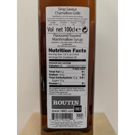 1883 de Philibert Routin Toasted Marshmallow Flavoring Syrup - 1 Liter