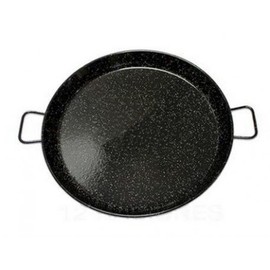 José Andrés Foods Enameled Paella Pan, 12.5 in
