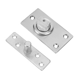EVTSCAN Pivot Door Hinge Heavy Duty Stainless Steel Cast Aluminium 360° Swivel Hinge Swivel Hinge Shaft for Wooden Doors