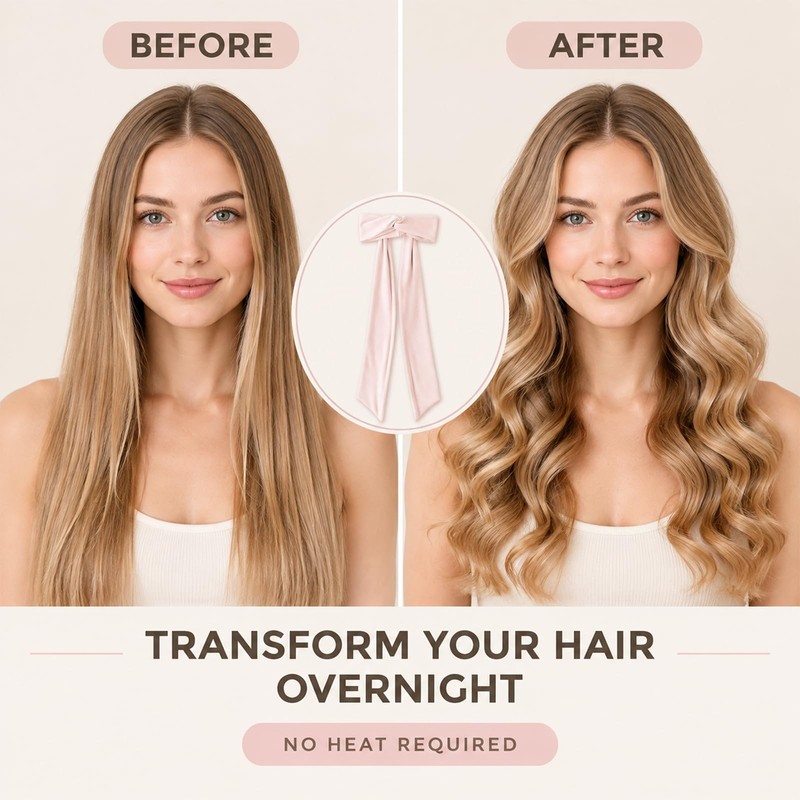 2026New Heatless Curl Headband,No Heat Required Does Not Damage Hair