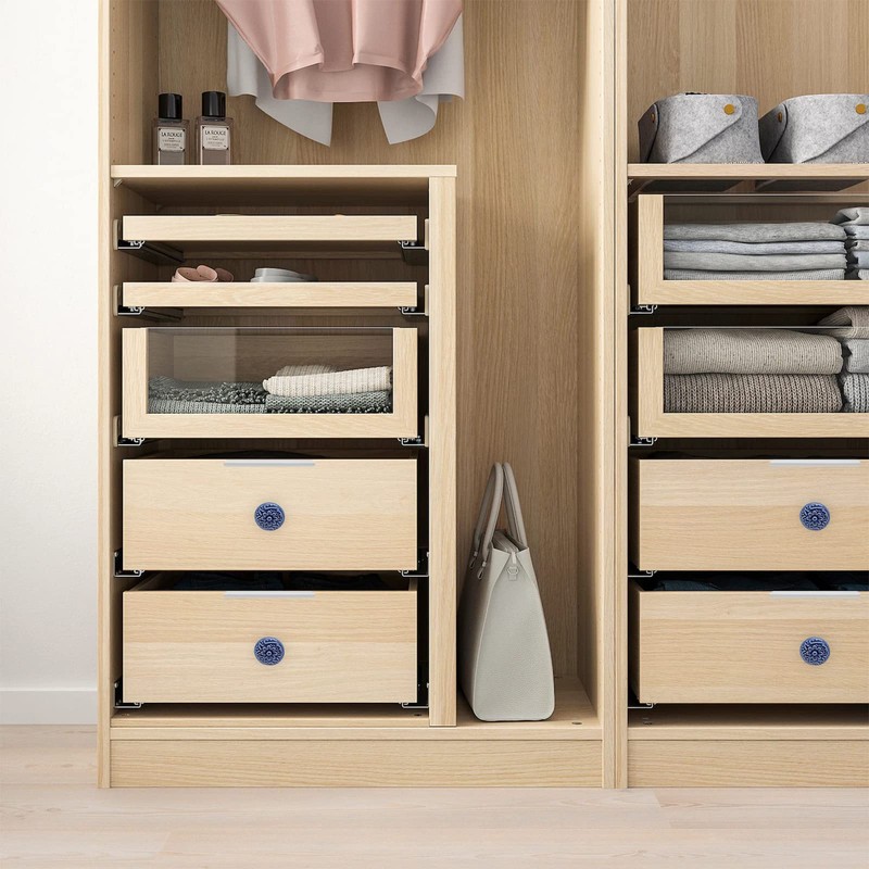 Litoexpe 12-Pack Ceramic Knobs, Decorative Knob Kitchen Cabinet Knobs Drawer