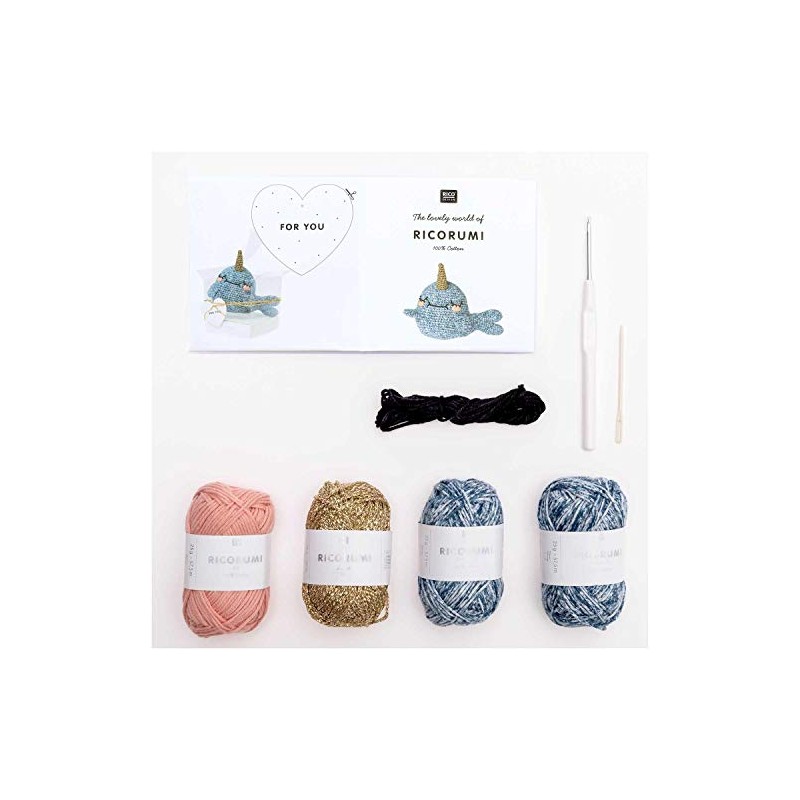 Ricorumi Animals Narwhal Set