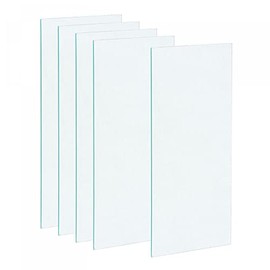 sourcing map 5pcs Welding Helmet Inner Cover Lens 4.25"x1.97"x0.03" for Darkening Welding Filter Protective Lens Welding Helmet Accessories, Clear