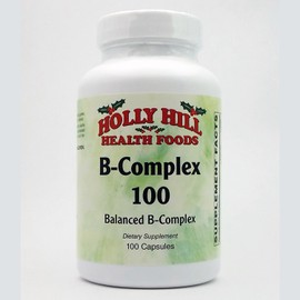 Holly Hill Health Foods, B Complex 100, 100 Capsules