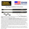 Truck Upfitters 2 pcs Gas Struts 20 Inch | 50
