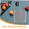 WOONEKY 1 Sheet Tablecloth Stickers Table Pool Table Billiard Point
