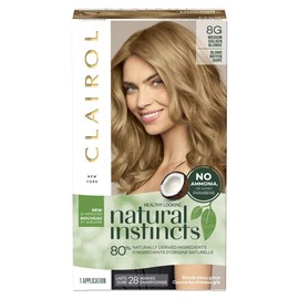 Clairol Natural Instincts Hair Color, [8G] Medium Golden Blonde 1 Each