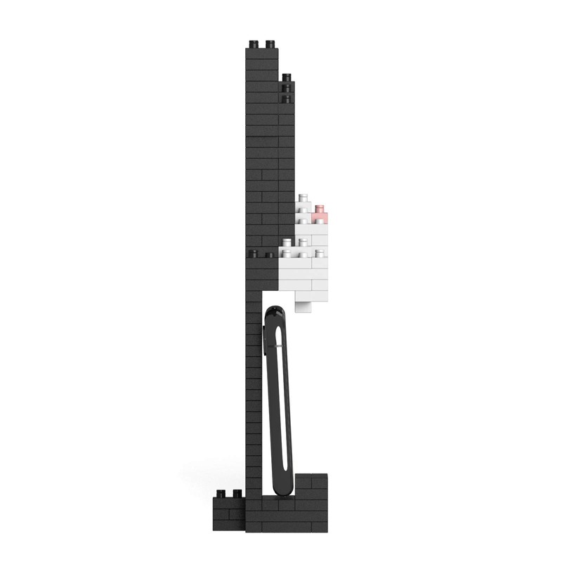 JEKCA Tuxedo Cat Phone Stand 01S | Plastic Building Blocks