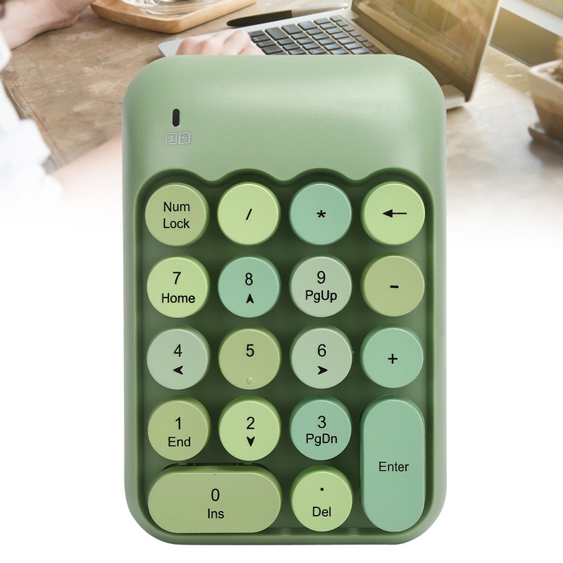 2.4G 18 Key Wireless Mechanical Numeric Keypad Notebook Desktop Computer