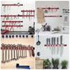 Rechabite 4 Pieces 24" Magnetic Tool Holder Strip, Red Magnet