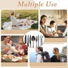 Travel Utensil Set, Reusable Stainless Steel Flatware Set with Case,