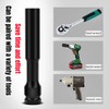 AIMALL 17mm Lengthened Thin-Walled Socket for Electric Wrench – 1/2"