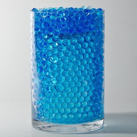 Celebrate Your Special Day with Your Centerpieces Accented with These Beautiful Cosmo Beads Brand Water Gelly Balls (Blue, 16 Ounce)