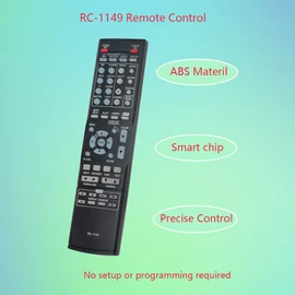 GHUST RC-1149 RC1149 Remote Control Replacement for Denon AV Receiver AVR-390 AVR-391 DHT-391XP AVR-1310 AVR-1311 AVR-1312 AVR390 AVR391 DHT391XP AVR1310 AVR1311 AVR1312