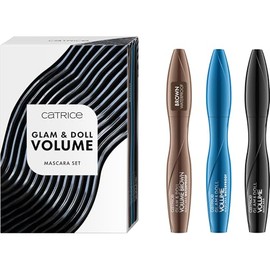 Catrice Glam & Doll Volume Mascara Set, No. 01, Volumizing, Acetone-Free, Vegan, No Microplastic Particles, No Alcohol, Pack of 1