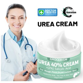 Grocerism Urea Cream 40 Percent For Feet Plus 2% Salicylic Acid 5.29 oz ||-US...