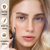 Brow Pencil Black, Eyebrow Pen Long-Lasting, Eye Brow Kit Natural,