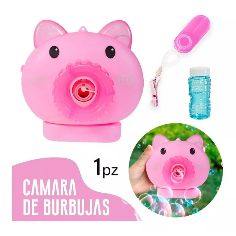 Jands Cámara De Burbujas Juguete Para Hacer Burbujas Burbujero 1pz