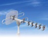 QFX ANT-105 Outdoor 360 Degree Motorized Rotating Antenna