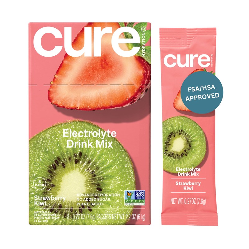 Cure Hydration Mezcla Para Bebidas Electrolíticas A Base De Plantas