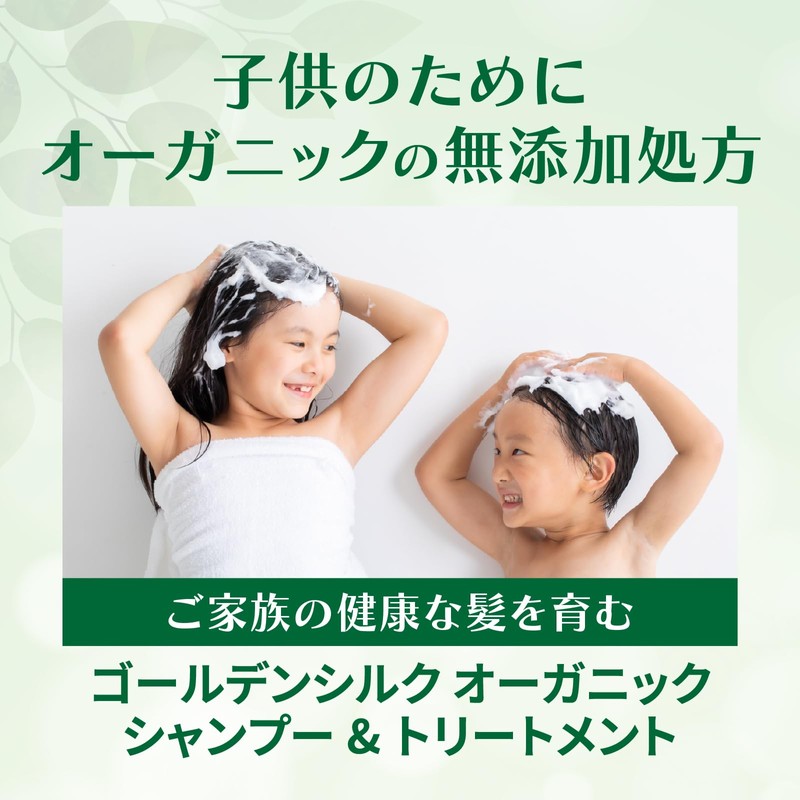 World Standard Organic Golden Silk Organic Shampoo Treatment [95% Naturally