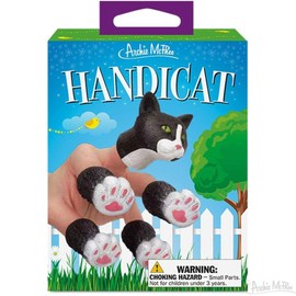 Archie McPhee Handicat Novelty Finger Puppet