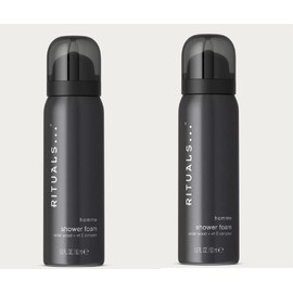 Rituals men Homme Foaming Shower Gel Cedar Wood Vitamin E Complex 50ml x 2