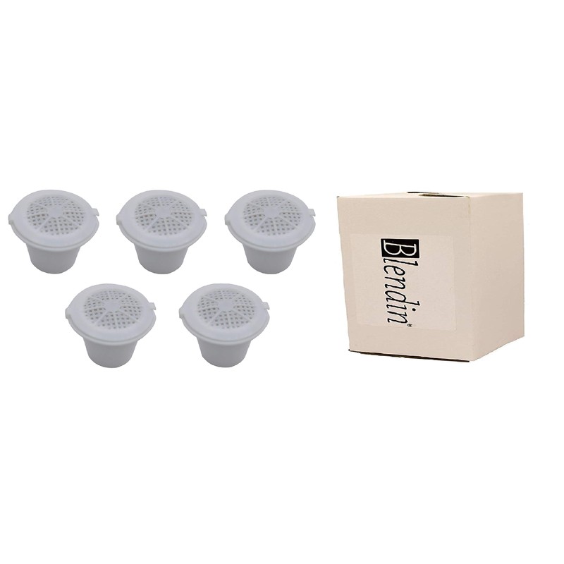 Blendin Reusable Refillable Pod Capsule Coffee Filter, Compatible with Nespresso
