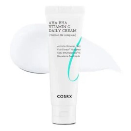 Cosrx AHA BHA Vitamin C daily cream 50 ml, exfolia y da luminosidad, piel sensible                                                                    
