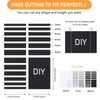 Zonon 114 Pieces/ 6 Sheets Invisible Ring Size Adjuster 6