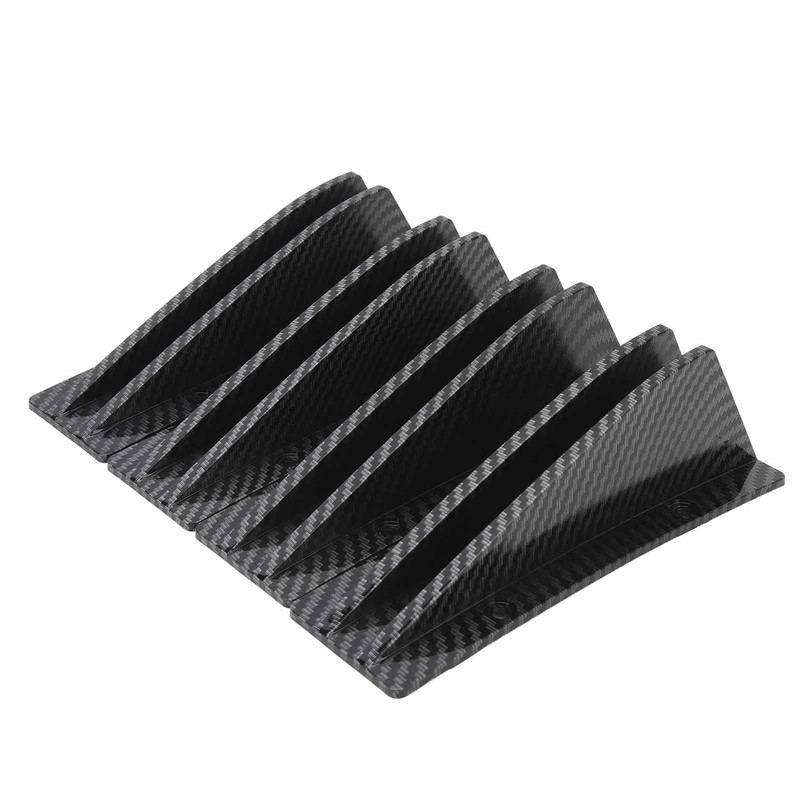4PCS Car Rear Lower Spoiler Sporty Universal Rear Bumper Chassis