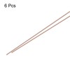 QUARKZMAN Pack of 6 Copper Soldering Rods, Phosphor Copper Solder,