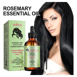 Aceite Esencial Eelhoe Rosemary Hair Care, Reparador Para Ca