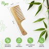 LAC FOR YOU Coarse Wooden Curling Comb - Coarse Teeth