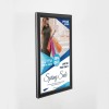 M&T Displays Window Snap Poster Frame Photo Holder Aluminum Profile