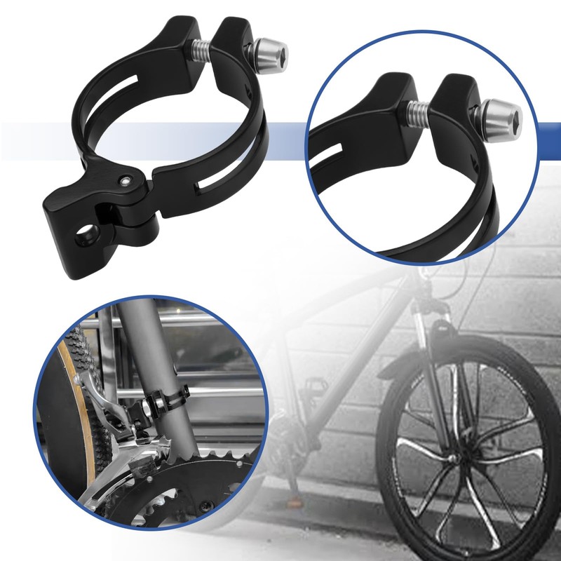 LT Easiyl 2pcs Bicycle Derailleur Adapter Road Bicycle Aluminum Alloy