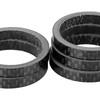 X AUTOHAUX 5pcs Headset Spacer Carbon Fiber Handlebar Stem Spacers