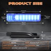 AreLokpri LED Interior Door Panel Light Compatible for 1997-2007 C-hevy